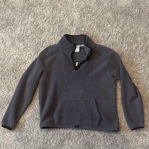 PINK Victoria's Secret Gray Fleece Sweatshirt